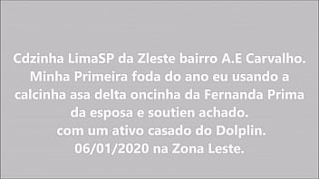 Preview 1 of Safe - Cdzinha LimaSP Dando com a calcinha asa delta oncinha da Fernanda prima esp pro ativo do Dolplin 06122020
