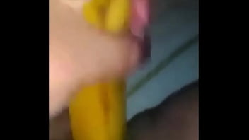 Preview 3 of The Very Foxy Foxi Di - Banana Fingering