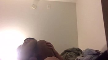 Preview 2 of Hot Srxy Ladies - Slim booty black girl rides on top! Tight and juicy pussymade him want to creampie