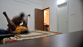 Preview 4 of School Ticher Sex Student - Hotel maids giving blowjob and having sex secretly whenever came for cleaning room