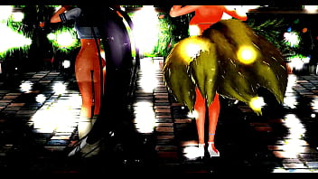 Preview 3 of Mature Arsch Fisting - Half-naked girls dance and sing