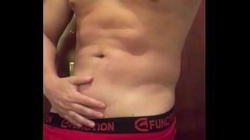 Preview 2 of Indian Anty Xxx Sax - Bodybuilder red boxer big dick