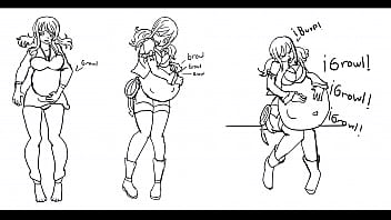 Preview 4 of Desi Little Pussy - ANIME PREGNANT EXPANSION SEQUENCES NOVEMBER 2019