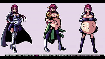 Preview 3 of Oliviya Bluo - ANIME PREGNANT EXPANSION SEQUENCES OCTOBER 2019
