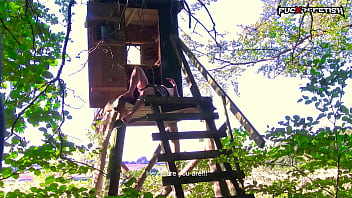 Preview 2 of Baby Girls Cucking - Clip 40Lil Caught at the Deerstand - FACE - Full Version Sale: $13