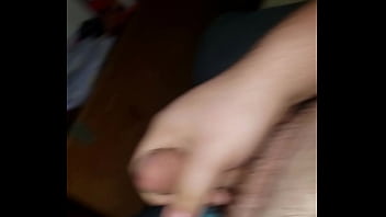 Preview 1 of Youthful Father Daught - Live jerking in livingroom