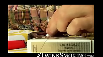 Preview 3 of Bzazil Xx - Chainsmoker Bryce Corbin lights up his favorite smoke and starts jerking off