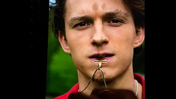Preview 2 of N1c0le Sn0w - Tom Holland Gay Cum Tribute #2