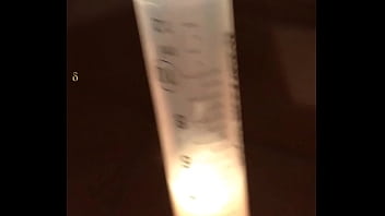 Preview 3 of Xxx Videow Call - ADelta Cum collection in Syringe with Urethra plug