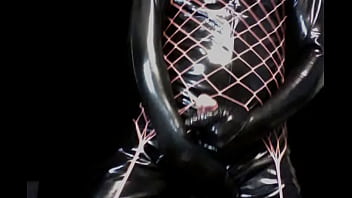 Preview 2 of Korean Masturbate Ass - latex boy