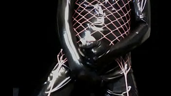 Preview 3 of Korean Masturbate Ass - latex boy