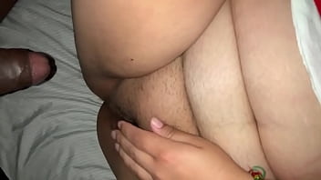 Preview 1 of Nella Pee - Spanish jen fucks young big black cock