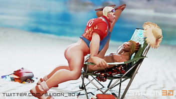 Preview 3 of 1time Chudai Blood Aana - Overwatch: Soldier76 and McCree have fun by the beach