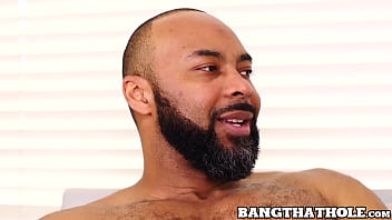 Preview 2 of Rita Cutie Russian - Bald jock Orson Deane rimmed before interracial bareback