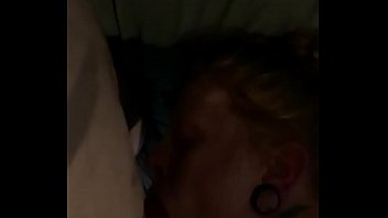 Preview 4 of Real First Time Glory Hole - Amateur redhead sucking dick and masterbating with lush