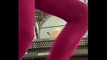 Preview 2 of Czech Balcony - Jackie Valentine being a dumb stupid slut at work.