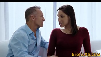 Preview 1 of Eros Amor - Aroused babe sucking and riding