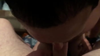 Preview 3 of Dani Daniels Dangerous Sex - Bi guy sucks a delicious dick