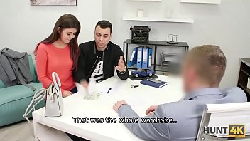 Preview 2 of Shamale Duda - HUNT4K. Guy doesnt have enough money but his GF sells her pussy