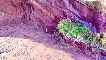 Preview 4 of Sock Torture - Jugando con drone y encuentro follando en la monta&ntilde_a nunca imagine descubr&iacute_ mi gusto voyeur
