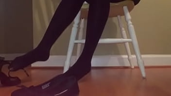 Preview 2 of Nupur Sen - Shoe play and try on