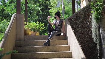 Preview 1 of Bachelorette Groped - Shadowheart from Baldur&#039_s Gate III Passionately Sucks,  Fucks and Gets Cum Inside POV