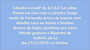Preview 1 of Fresh Tube Porn German Casting - Cdzinha LimaSP Dando com a calcinha Tanga verde da Fernanda prima da esposa pro ativo peludo27122019