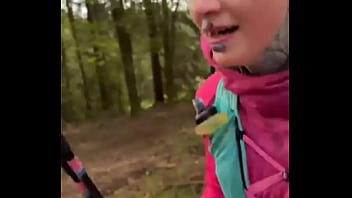 Preview 2 of Malia Khalifa Video - running a trail race#tattoogirl #inkedup #inkedgirl #tattoomodel #tattoorunner #running #trailrunning