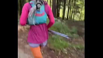 Preview 1 of Malia Khalifa Video - running a trail race#tattoogirl #inkedup #inkedgirl #tattoomodel #tattoorunner #running #trailrunning