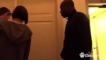Preview 1 of Nude Dr - Anabelle&#039_s Hubby Drinks A Load Out Of Her Asshole - Cuckold