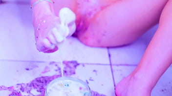 Preview 3 of Escuela Maestra - Pleasure In Feeling My Messy Feet