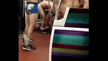 Preview 2 of Xzf Rsg - Young Guys Naked in the Metro in Paris