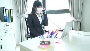 Preview 1 of New Gana - Office Female Manager try to seduce her Staff in Office