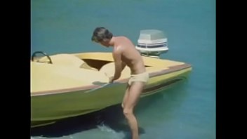 Preview 2 of Big Smol Boy And Girl Sxe Video - Teasing and Touching Bulges in Speedo - Vintage