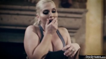 Preview 2 of Jugx Com - Stepson makes move on his busty stepmom