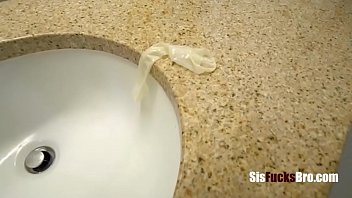 Preview 1 of Sell Fg For Sex - Brunette StepSister Caught With Used Condom &amp_ Abbie Maley
