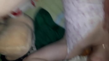 Preview 3 of Ruined Orgasm Handjob - cogida en pijama parte 3