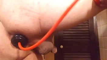 Preview 2 of Il Trans - Anal destruction,  9 inch big boy toy