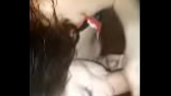 Preview 4 of Gangbang Fucking Video - Slurping big dicks fits her job description