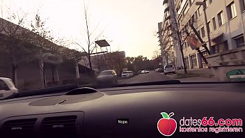 Preview 2 of Kkra - NAKED CAR DRIVE in Berlin   URBAN CITY FUCK ▶ FULL SCENE ▶ CLAUDIA SWEA ▶ Dates66.com