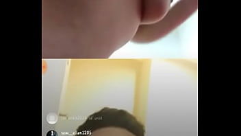 Preview 3 of Mom Ass Busty - Hace en vivo por Instagram y ense&ntilde_a las tetas