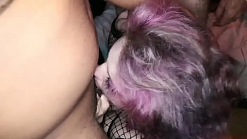 Preview 1 of Dayna Selpak - Lunar&#039_s first blow bang and she drains the whole Squad like a good little slut