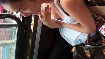 Preview 4 of Small Boy Nd Girls - asian girl downblouse lv