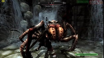Preview 1 of Mywife Sex Boss - Skyrim Female Warrior in the Dungeon