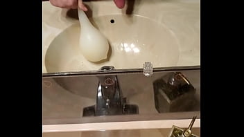 Preview 4 of Xxxbfc Ou - 21 y/o fills condom with cum