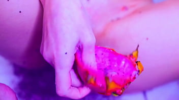 Preview 3 of Big Young Tit - Bare Toes Crushing Juicy Fruit
