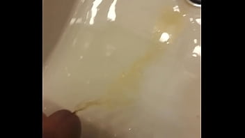 Preview 2 of 40 Years Mother - Piss in sink