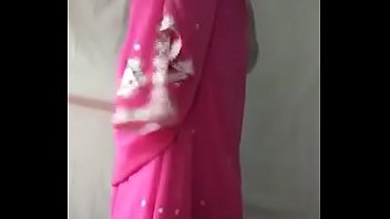 Preview 1 of Brazzer Hot Tits Ass Girl - Myself video of saree stripping
