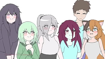 Preview 4 of Anime Sissyboy - Cat&#039_s head pat  Minecraft anime ep 5