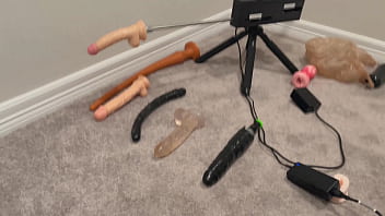 Preview 3 of Police Woman Kissing - Fucking machine